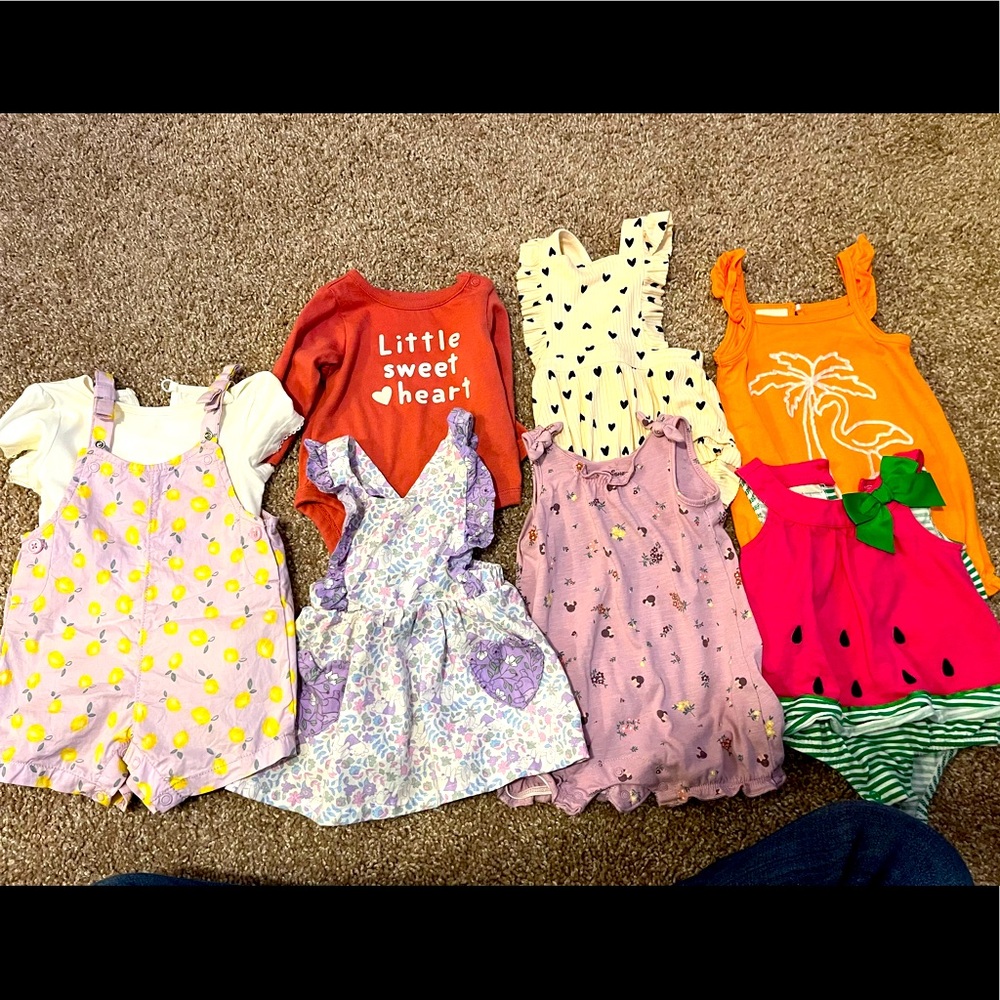 0-3 Month Baby girl clothing